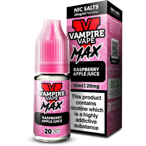 Raspberry Apple Juice - Vampire Vape Max Nic Salts