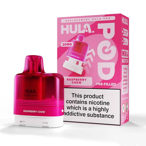 Raspberry Chew - 20mg - Hula - Pod & Refill