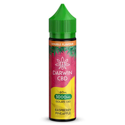 Raspberry Pineapple - Double Flavour - Darwin 3000mg CBD E-Liquid