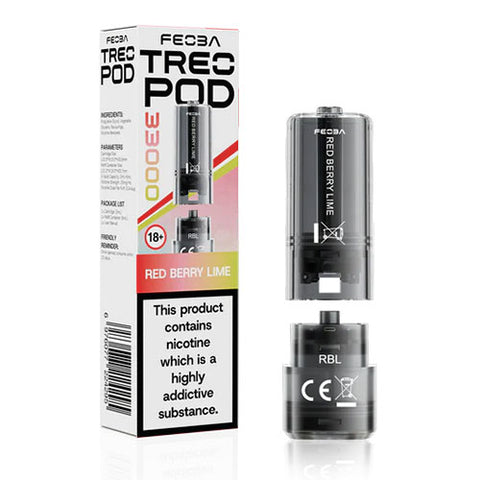 Red Berry Lime - 20mg - Feoba Treo - Pod & Refill