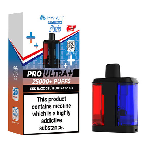 Red Razz GB / Blue Razz GB - Hayati Pro Ultra 25K Refill Pod