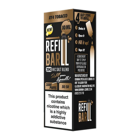 RY4 Tobacco - Refill Bar Salt