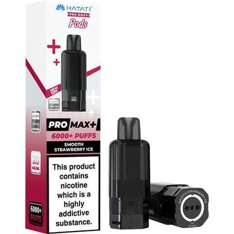 Smooth Strawberry Ice - 20mg - Hayati Pro Max 6000 Refill Pod