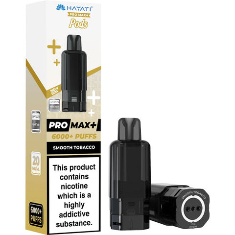 Smooth Tobacco - 20mg - Hayati Pro Max 6000 Refill Pod