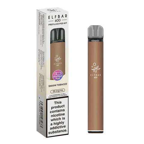 Snoow Tobacco - Elfbar 600 Prefilled Pod Kit