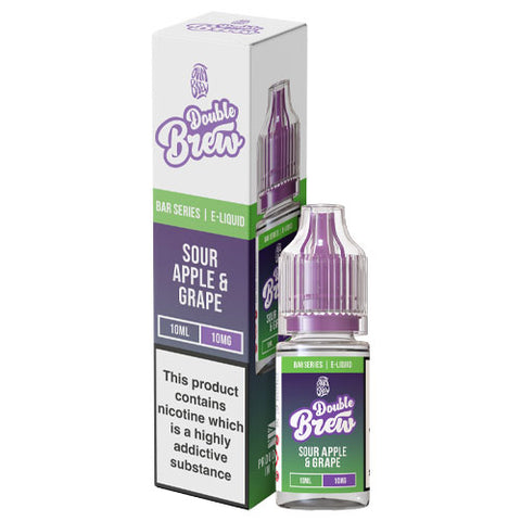 Sour Apple & Grape - Double Brew Nic Salts