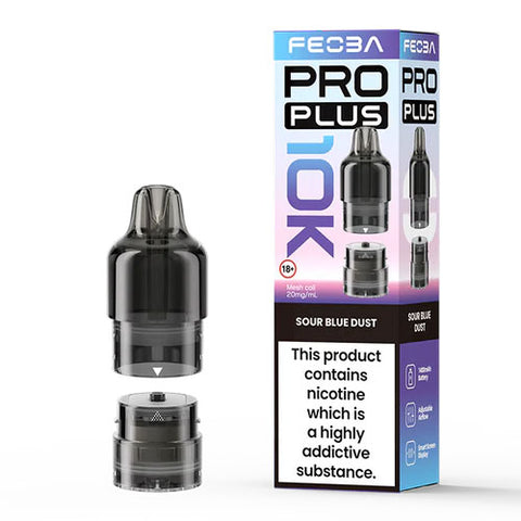 Sour Blue Dust - 20mg - Feoba Pro Plus - Pod & Refill