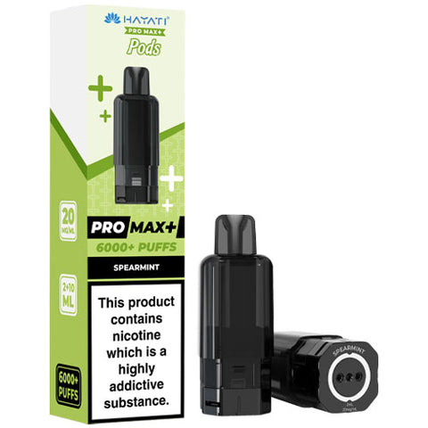 Spearmint - 20mg - Hayati Pro Max 6000 Refill Pod