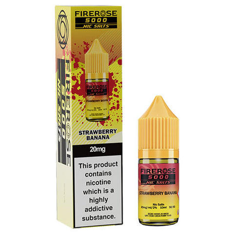 Strawberry Banana - Firerose 5000 Nic Salts