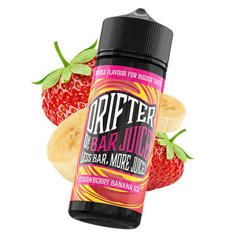 Strawberry Banana Ice - Drifter Bar Juice | CRAM Vape Strawberry Banana Ice - Drifter Bar Juice | CRAM Vape