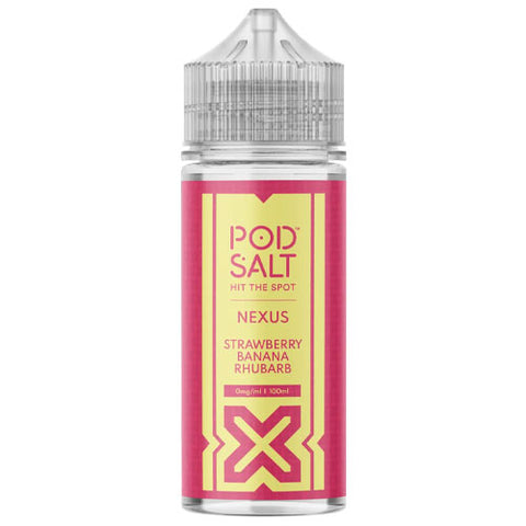 Strawberry Banana Rhubarb - Pod Salt Nexus 100ml