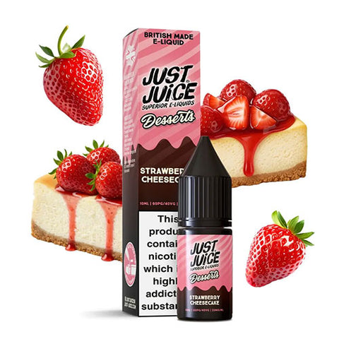 Strawberry Cheesecake - Desserts - Just Juice Salts - CRAM Vape