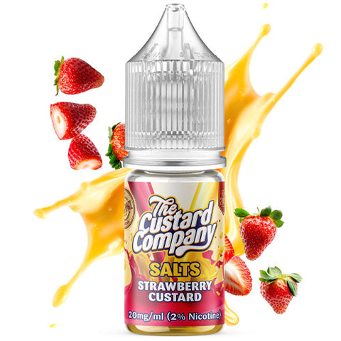 Strawberry Custard - The Custard Company Salts