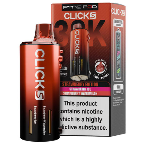 Strawberry Edition - Pyne Click S 30K Pod (Refill Pack)