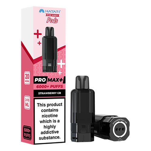 Strawberry GB - 20mg - Hayati Pro Max 6000 Refill Pod - CRAM Vape