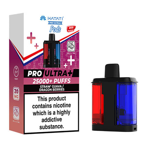 Strawberry Guava / Dragon Berries - Hayati Pro Ultra 25K Refill Pod
