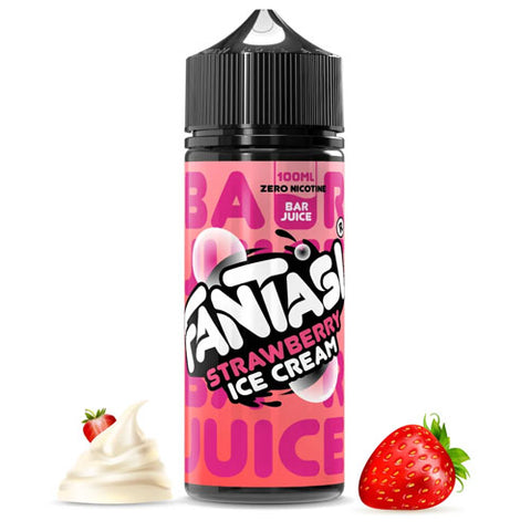 Strawberry Ice Cream - Fantasi Bar Juice 50:50