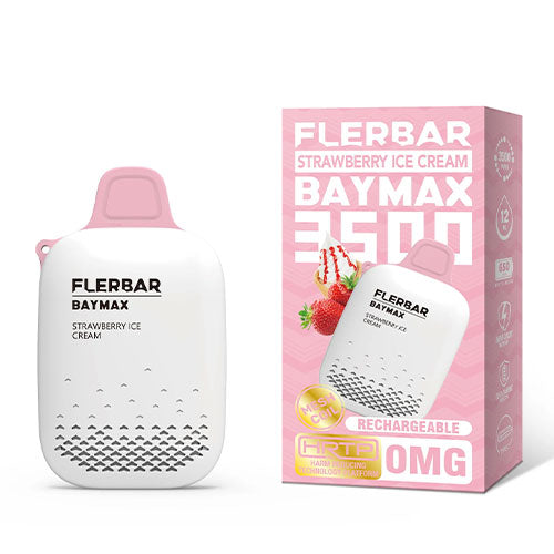 Strawberry Ice Cream - Baymax 3500 - FlerBar