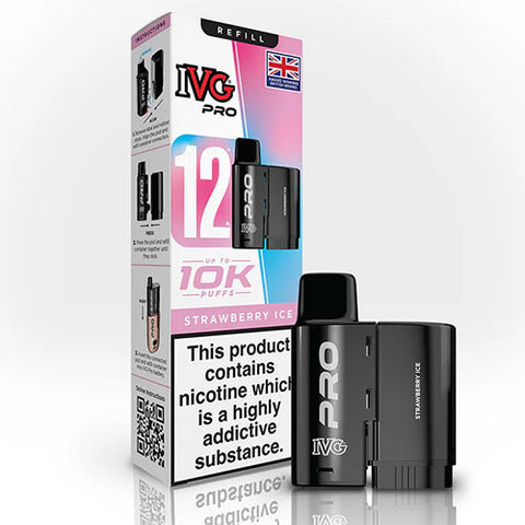 Strawberry Ice - 20mg - IVG Pro - Pod & Refill