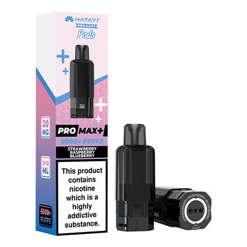 Strawberry Raspberry Blueberry - 20mg - Hayati Pro Max 6000 Refill Pod