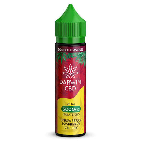 Strawberry Raspberry Cherry - Double Flavour - Darwin 3000mg CBD E-Liquid