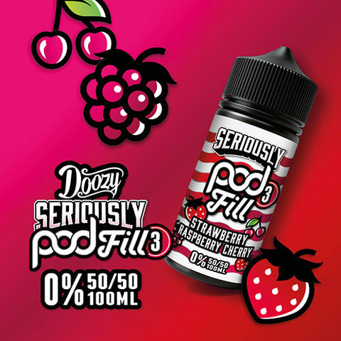 Strawberry Raspberry Cherry - Seriously Pod Fill 3