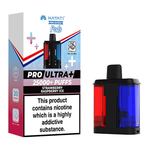 Strawberry Raspberry Ice - Hayati Pro Ultra 25K Refill Pod