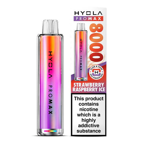 Strawberry Raspberry Ice - Hyola Pro Max 8000