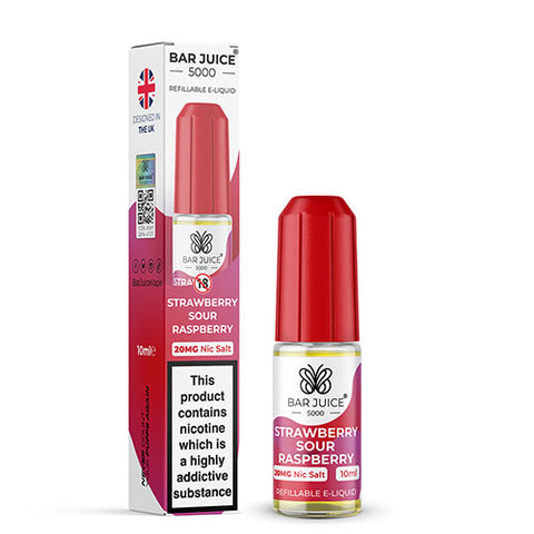 Strawberry Sour Raspberry - Bar Juice 5000
