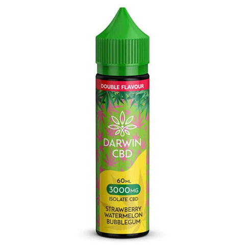 Strawberry Watermelon Bubblegum - Double Flavour - Darwin 3000mg CBD E-Liquid