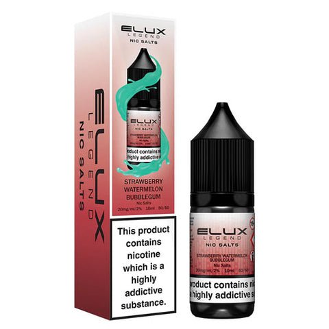 Strawberry Watermelon Bubblegum - Elux Legend Nic Salts