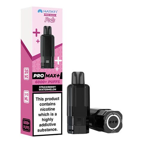 Strawberry Watermelon - 20mg - Hayati Pro Max 6000 Refill Pod