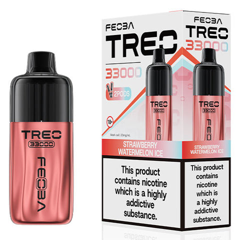 Strawberry Watermelon Ice - Feoba Treo 33000