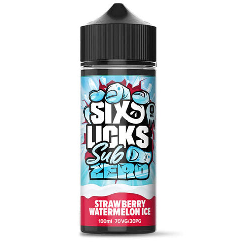 Strawberry Watermelon Ice - Six Licks Sub Zero