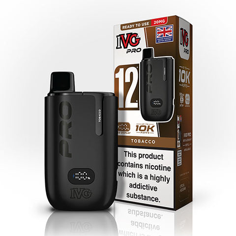 Tobacco - 20mg - IVG Pro 12 Kit