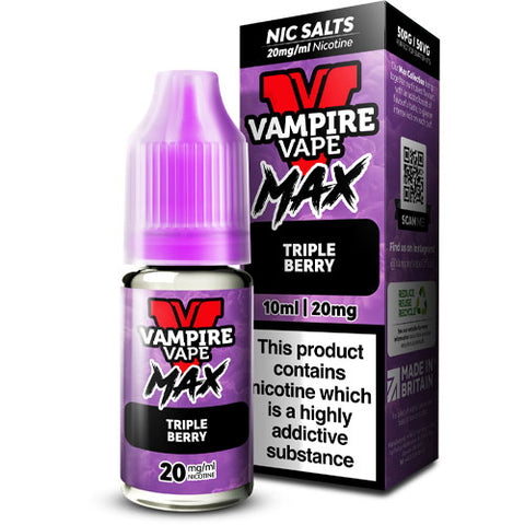 Triple Berry - Vampire Vape Max Nic Salts