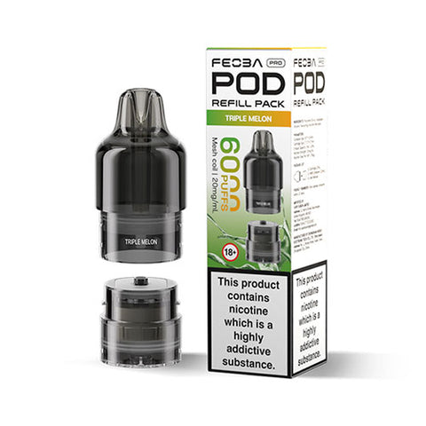 Triple Melon - 20mg - Feoba Pro - Pod & Refill