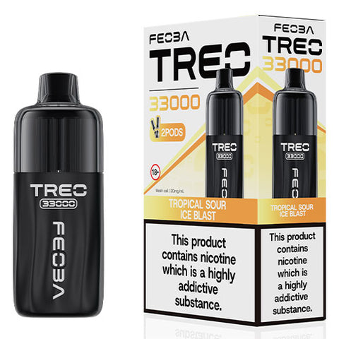 Tropical Sour Ice Blast - Feoba Treo 33000