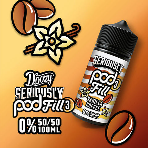 Vanilla Coffee - Seriously Pod Fill 3