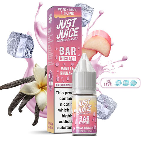 Vanilla Rhubarb - Bar Range - Just Juice Salts