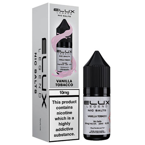 Vanilla Tobacco - Elux Legend Nic Salts
