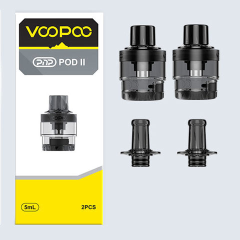 Voopoo PnP 2 (PnP II) - 5ml Replacement Pods - Empty Pod (2 Pack)