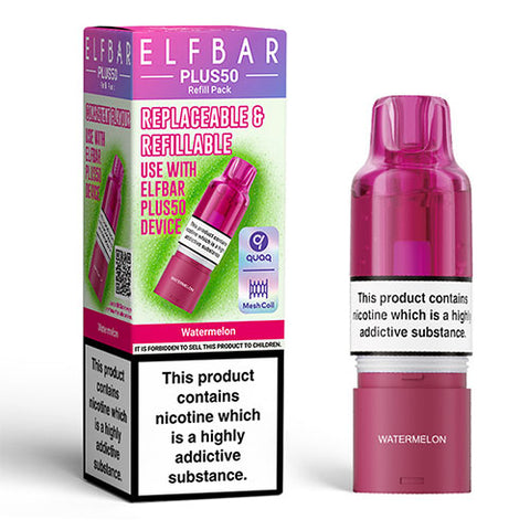 Watermelon - Elfbar Plus50 Refill Pack