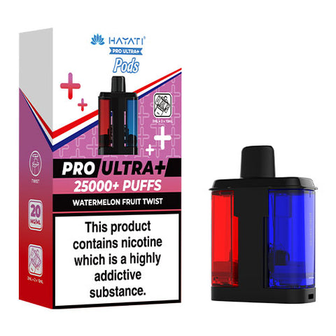 Watermelon Fruit Twist - Hayati Pro Ultra 25K Refill Pod
