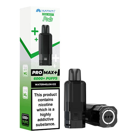 Watermelon Ice - 20mg - Hayati Pro Max 6000 Refill Pod