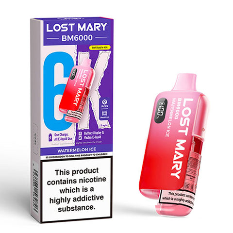 Watermelon Ice - Lost Mary BM6000 Replaceable Pod Kit