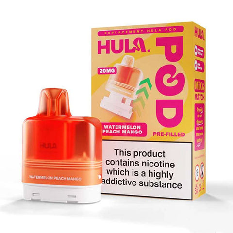 Watermelon Peach Mango - 20mg - Hula - Pod & Refill