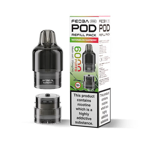 Watermelon Raspberry - 20mg - Feoba Pro - Pod & Refill