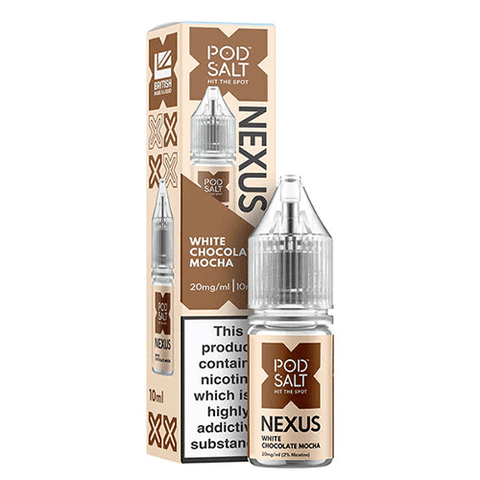 White Chocolate Mocha - Pod Salt Nexus Salts