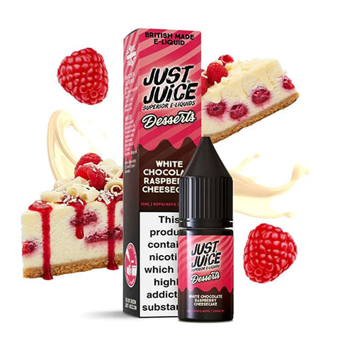 White Chocolate Raspberry Cheesecake - Desserts - Just Juice Salts